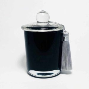 Light Gray Tassel Decorate Resin Art Pieces, Candles, Reed Diffusers