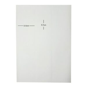 A4 Sticker Labels with 21 Labels Per Sheet