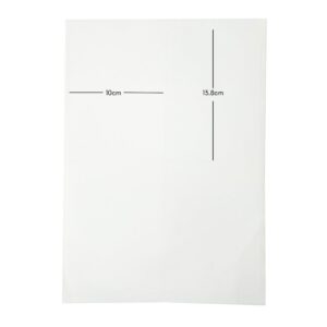 A4 Sticker Labels with 4 Labels Per Sheet