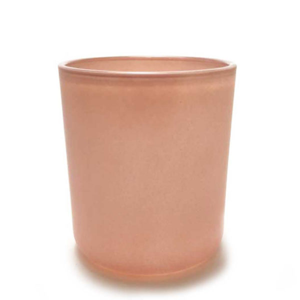 ADEL-Blush-Med Adel Blush Pink Candle Container Glassware Tumbler