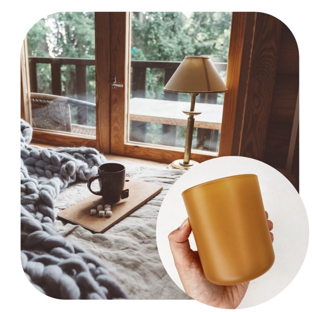 Adel Latte Jar + Peppermint Cocoa Comfort Fragrance