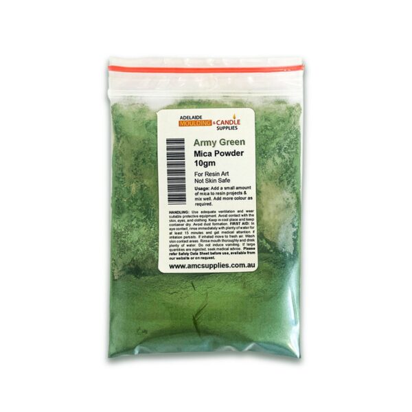 Army Green Mica Powder