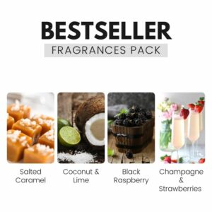 Bestseller Fragrance Oils Value Pack, Candle and Soap Making, Reed Diffusers, Australian made, Vegan Friendly, Sample Set
