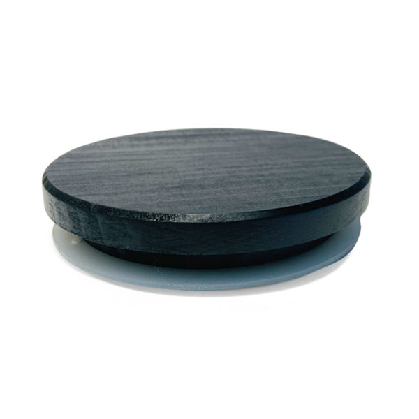 adel-black-wood-lid Adel Medium Candle Jars Black Wood Lid, Large Oxford and Cambridge Tumblers, Eco Friendly