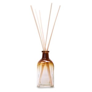 Square Boston Gloss Brown Diffuser Bottle - Image 3