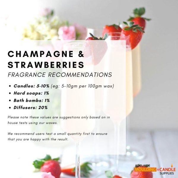 Champagne and Strawberries Candle and Soap Making Fragrance