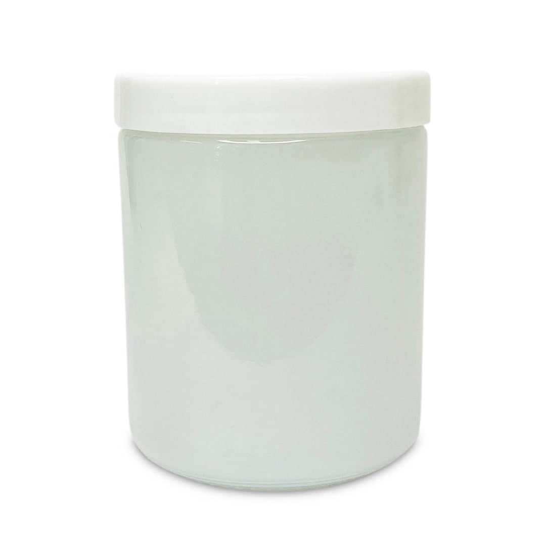 Classic-Screw- Lid Transparent-white-Jar