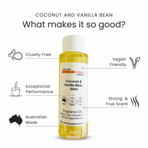 Coconut and Vanilla Bean Fragrance Oil