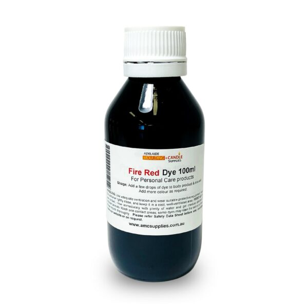 Fire Red dye Soap Colour for personal care products