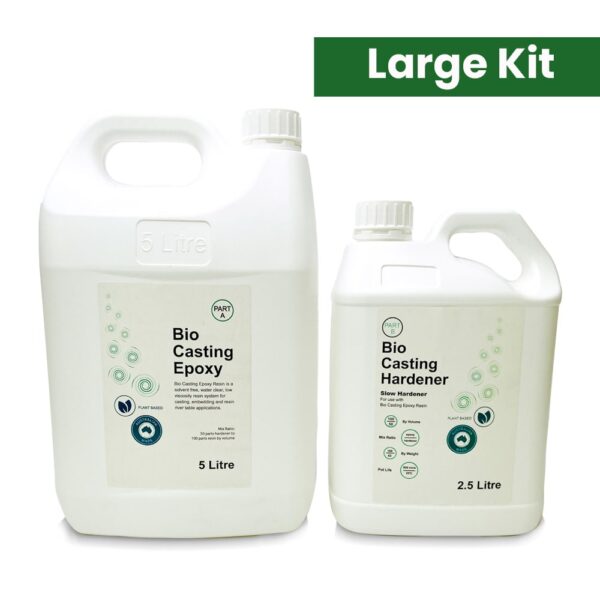 Large-kit-Bio-Casting-Epoxy-Resin-Slow-Set- SLOW -Bio Casting Epoxy Resin - Slow Hardener Large Kit