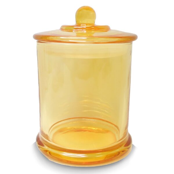 Metro XL Yellow Candle Jar