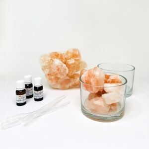 Himalayan Rock Salt Diffuser Kit with Essential oils