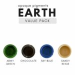Earth Opaque Pigments Value Pack for Polyester and Epoxy Resins