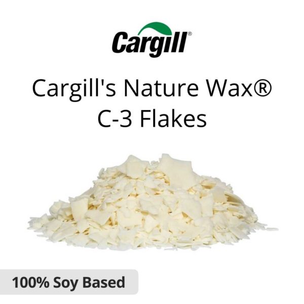 Cargill Nature Wax C-3, 100% Soy Wax(Flakes)