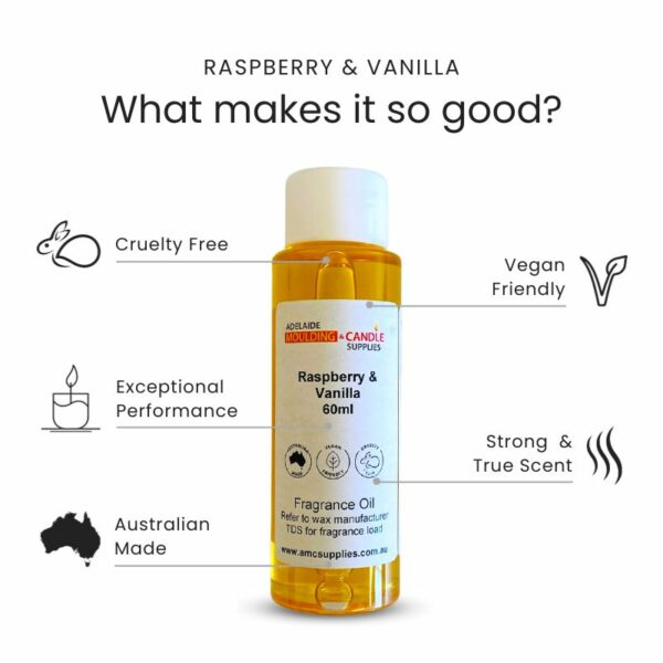 Raspberry and Vanilla Fragrance Oil