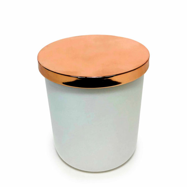 Stainless Steel Rose Gold Lid