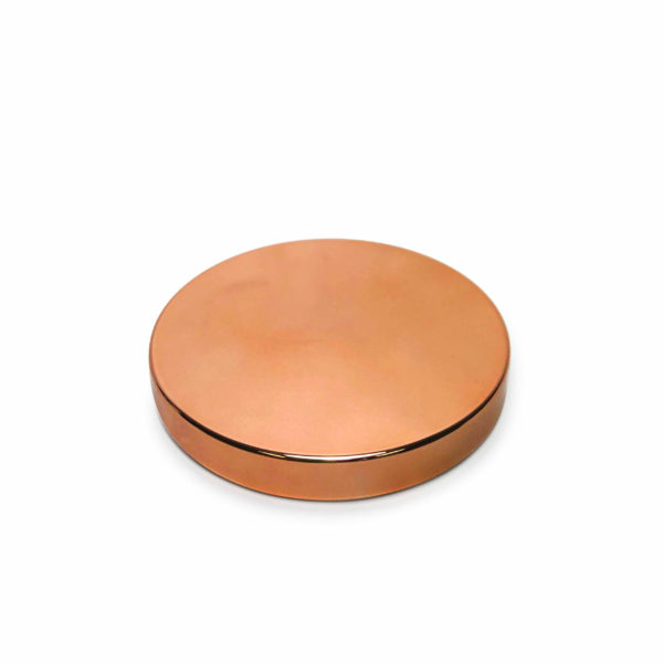 Small Stainless Steel Rose Gold Lid