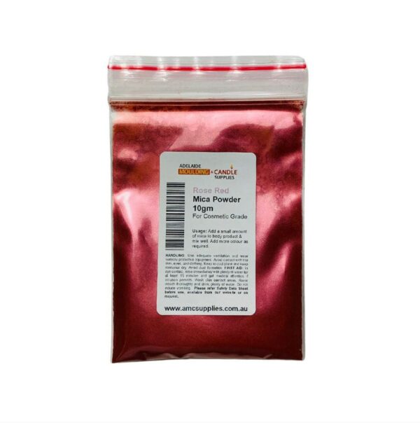Rose red cosmetic mica powder