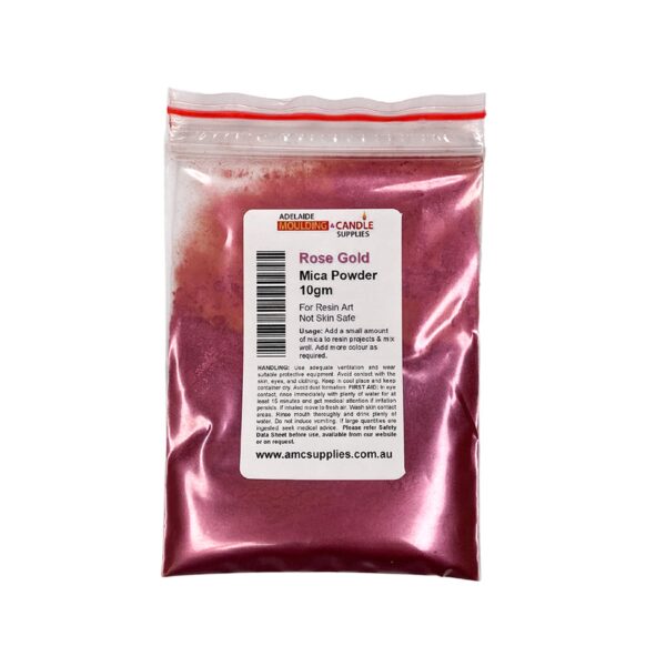Rose Gold Resin Art Mica Powder