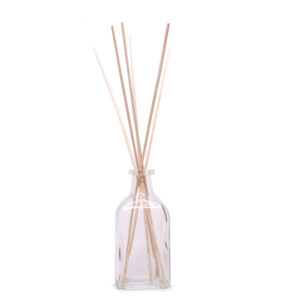 Square Boston Gloss Clear Diffuser Bottle - Image 3