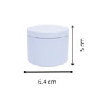 White tin 4oz BD