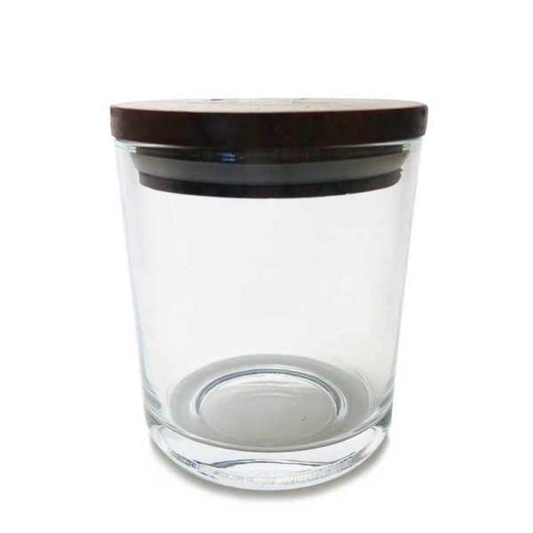 Adel Glass Clear Medium Tumbler Round Base Candle Making Glassware Jars
