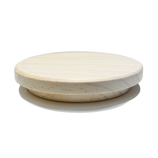 adel-white-wood-lid Adel Medium White Candle Jars Wood Lid, Large Oxford and Cambridge Tumblers, Eco Friendly