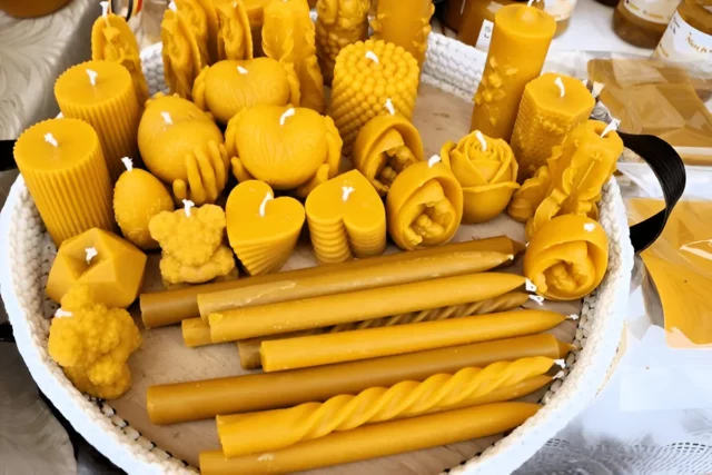 beeswax candles