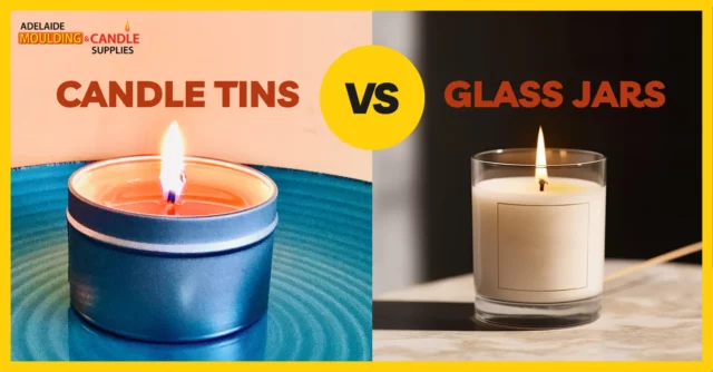 candle tins vs. glass jars