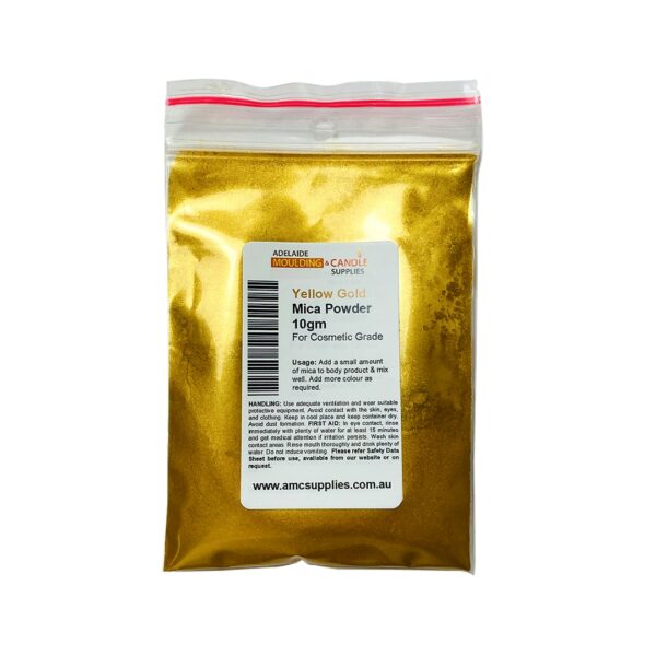 Yellow Gold Cosmetic Mica Powder